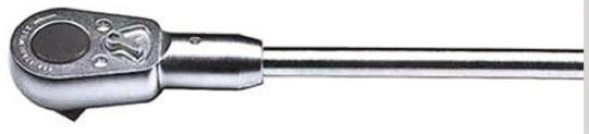 STAHLWILLE 3/4 in Ratchet with Ratchet Handle, 165mm Overall