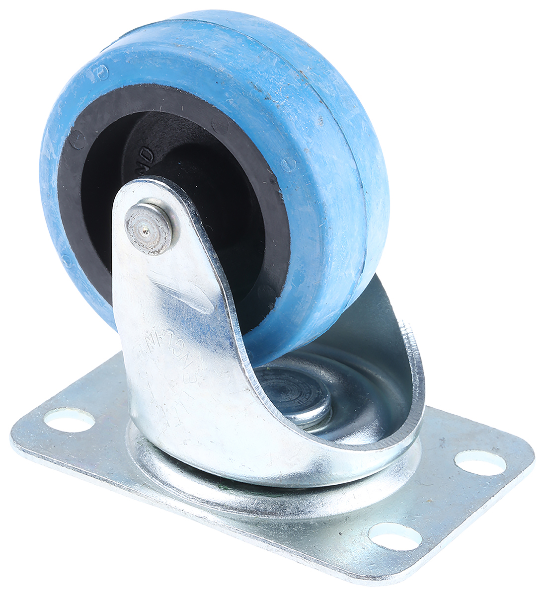 Flexello Swivel Castor, 27 kg Capacity, 50 mm Wheel, Rubber