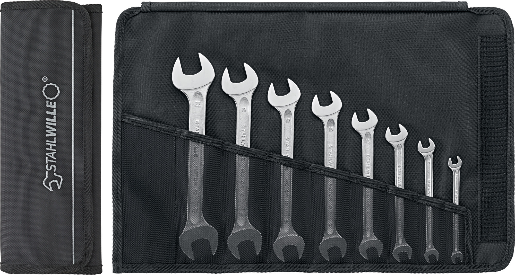 96400305 STAHLWILLE 8-Piece Spanner Set, 6 x 7 mm, Chrome Alloy Steel