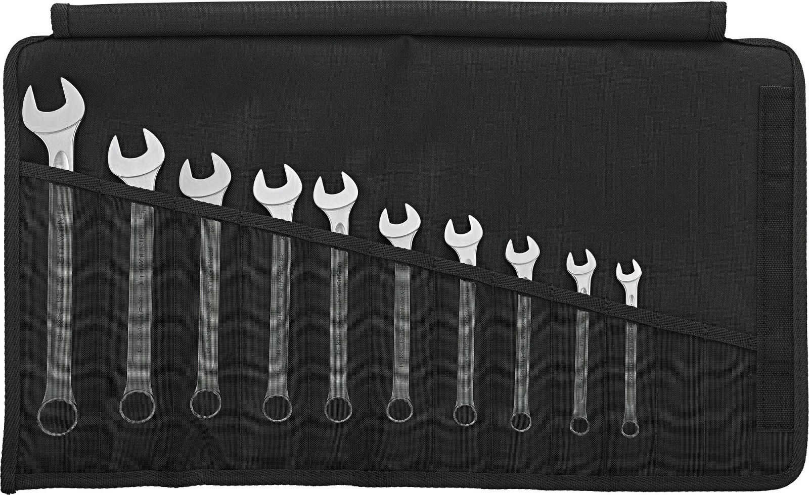 STAHLWILLE 10-Piece Spanner Set, 8 To 19 mm, Alloy Steel