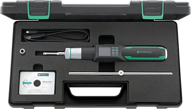 STAHLWILLE Digital Torque Screwdriver, 0.12 to 1.2 nm, 1/4 in Drive, ±4 % Accuracy