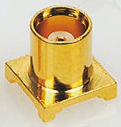 TE Connectivity Surface Mount MCX, 50 Ω, Straight Body