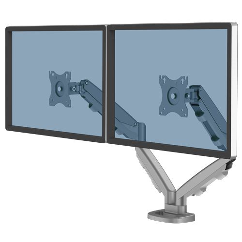 Fellowes Monitor Arm, Max 40 in Monitor, 2 Supported Display(s) Extension Arm