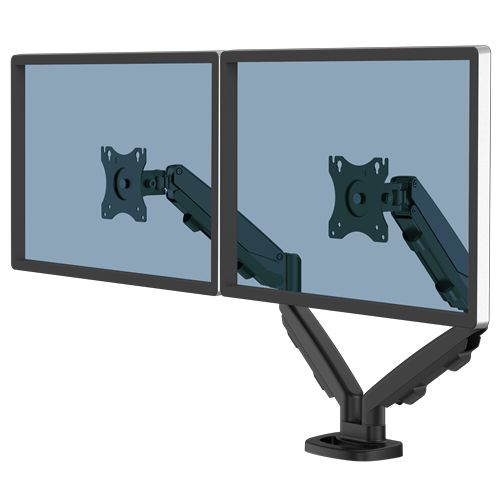 Fellowes Monitor Arm, Max 40 in Monitor, 2 Supported Display(s) Extension Arm
