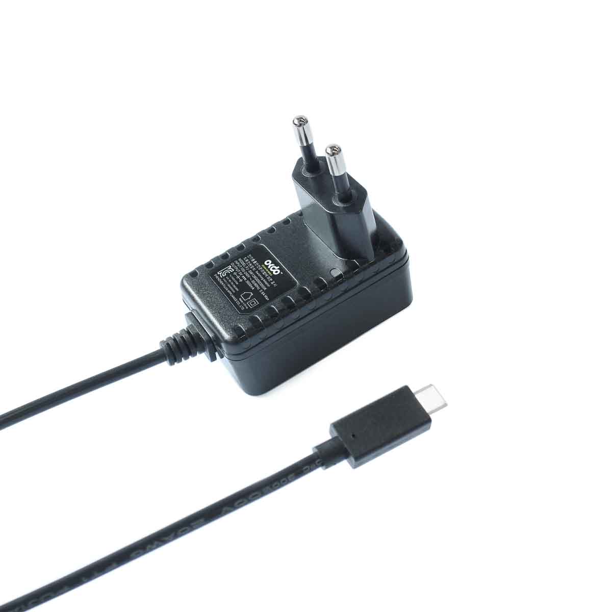 fjos2003015 Okdo Raspberry Pi Power Supply, USB Type C with Korean Plug Type, 1.5m