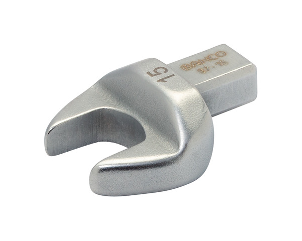 Bahco Open Ended Insert Spanner Head, 9 x 12 mm Insert, 19 mm