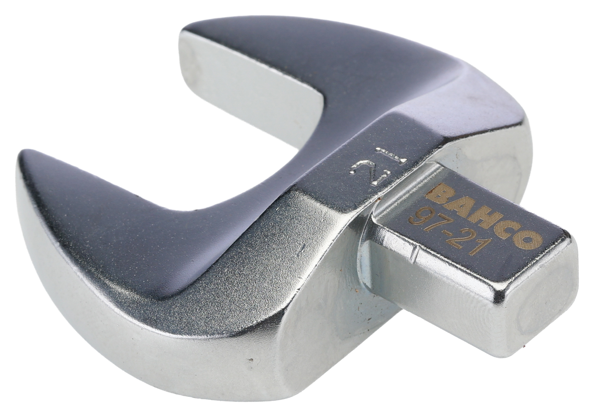 Bahco Open End Wrench, 55mm Overall, 21 mm Jaw Capacity