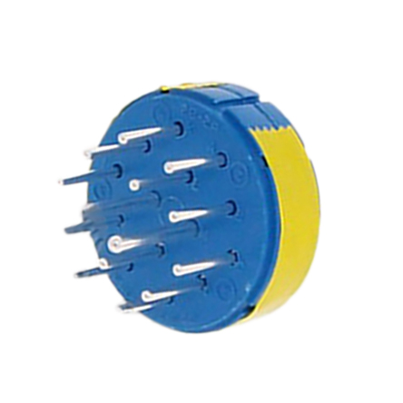 Amphenol Industrial Male Connector Insert 14 Way for use with 97 Series Standard Cylindrical Connectors