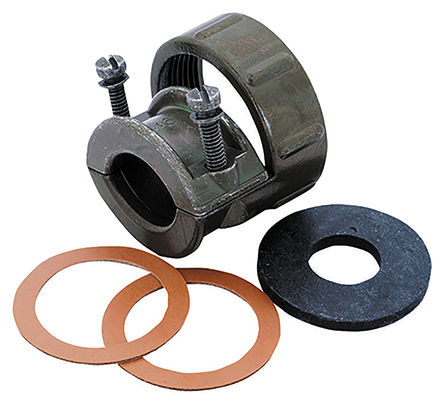 97-3057-3 Amphenol Industrial, 97 Straight Cable Clamp Strain Relief, For Use With Wires Protected by Tubing, Jacketed Cable,