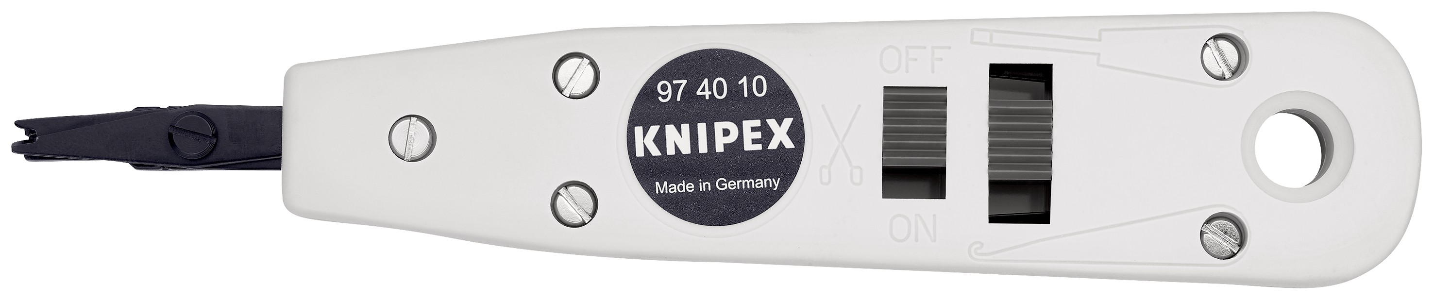 97-40-10 Knipex Insertion Tool, 97 40 10 Series, Contact size 0.4 to 0.8 mm