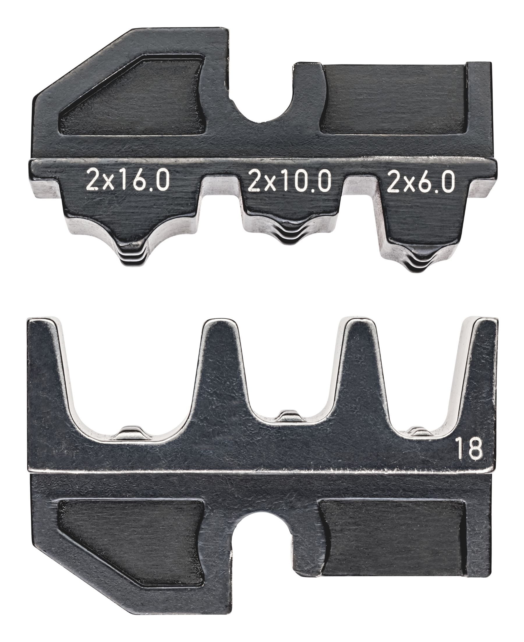 Knipex, 97 Crimp Die Grey