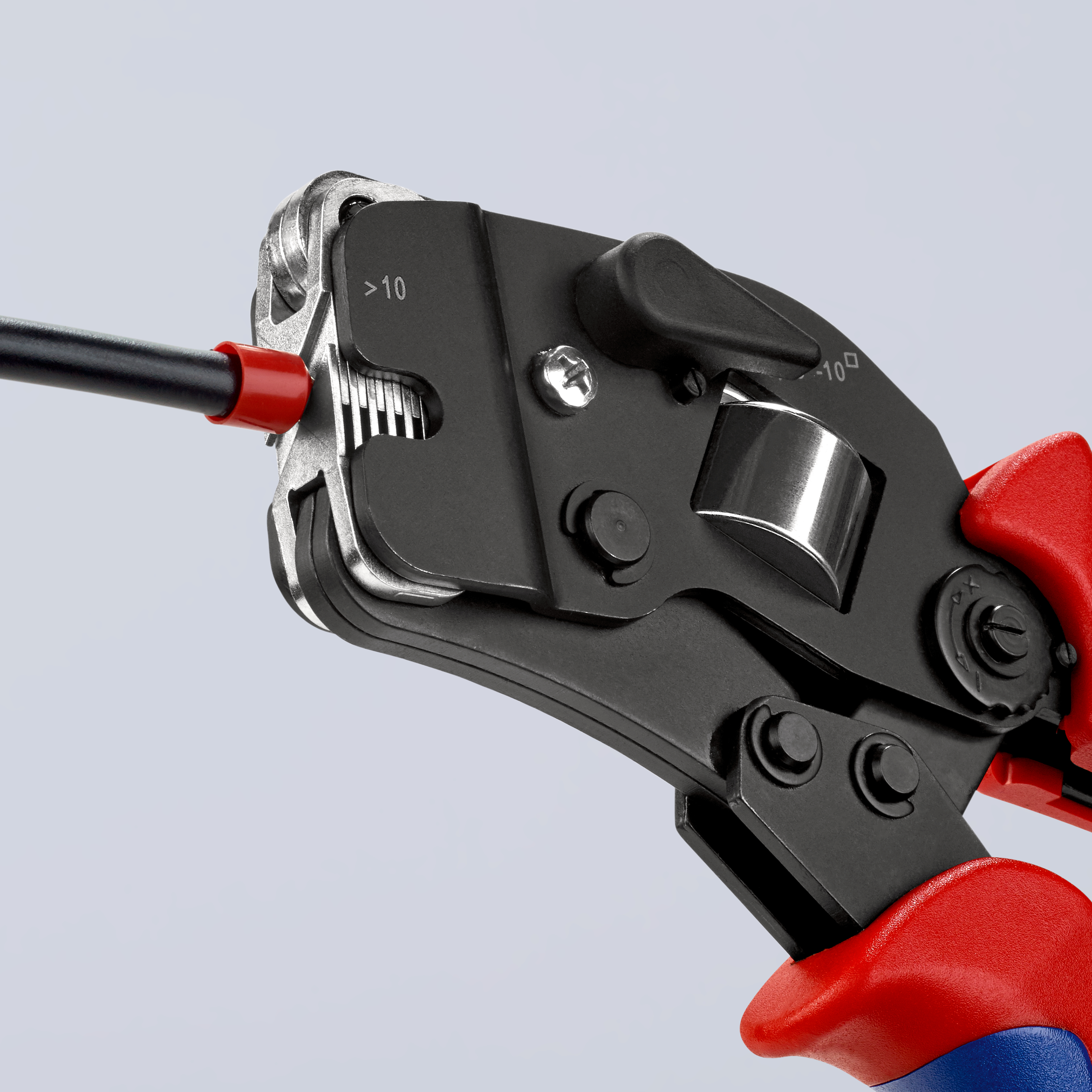 97-53-09 Knipex 97 53 09 0.08 - 10.0 and 16.0 mm² Crimp Tool Crimp Tool for Bootlace Ferrule