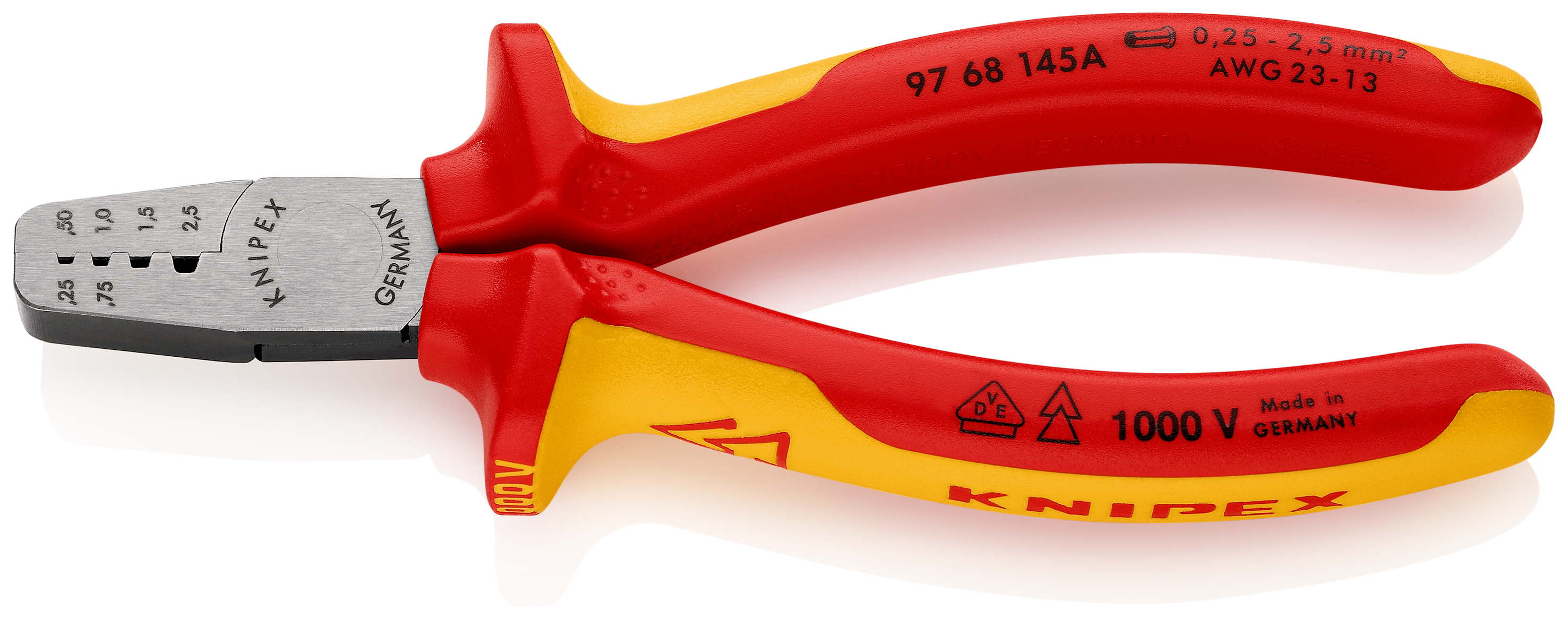 Knipex Crimp Tool for Wire Ferrules