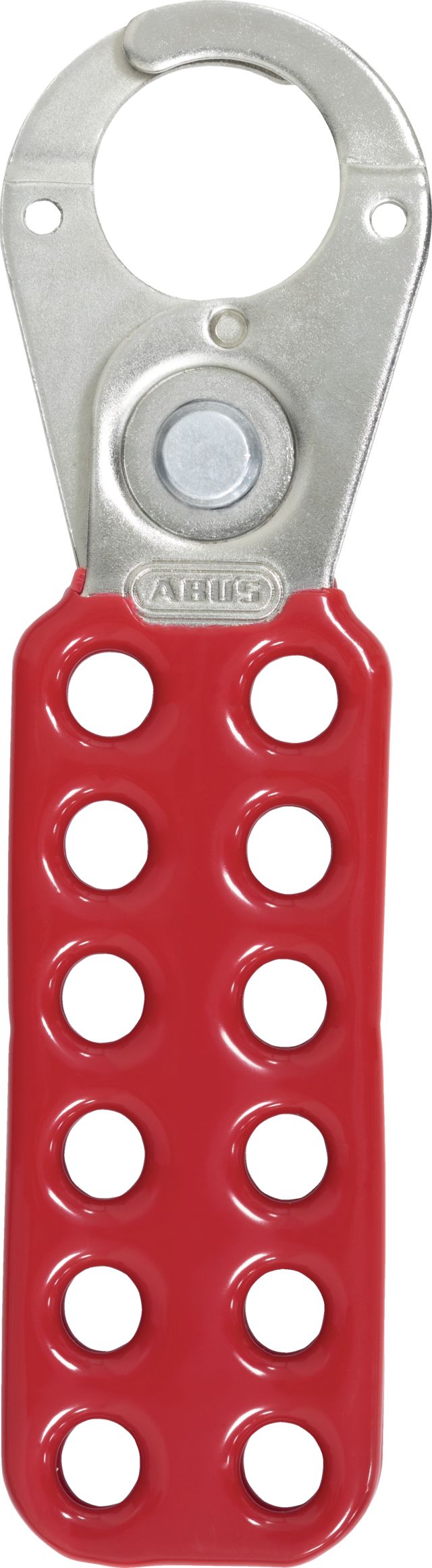 ABUS Red 12-Lock Lockout Steel Lockout Device, 9 mm
