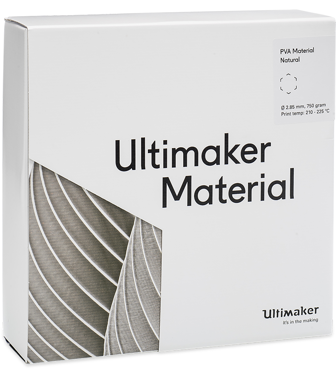 9731 Ultimaker 2.85 mm Natural Polyvinyl Chloride 3D Printer Filament, 750 g