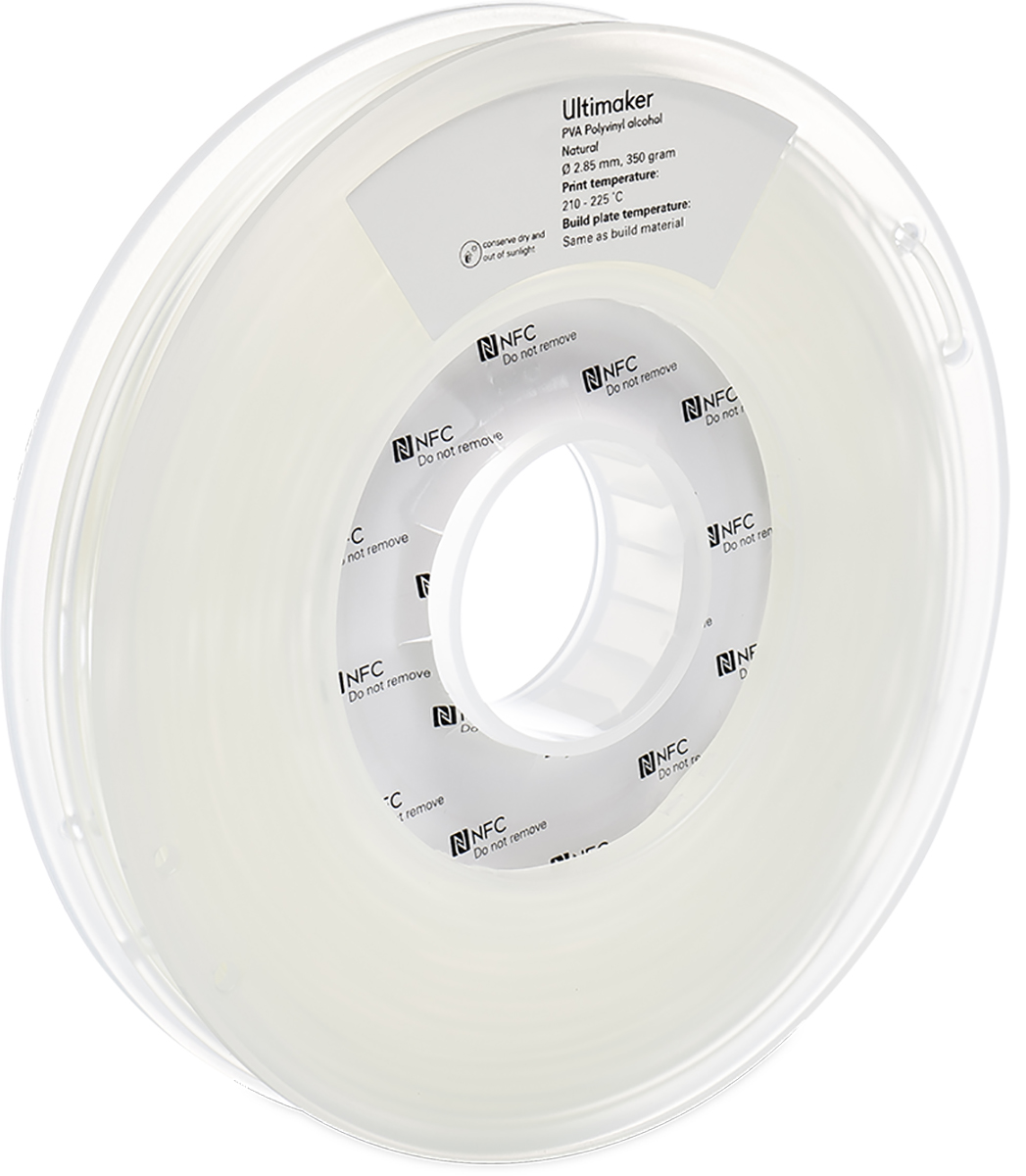 Ultimaker 2.85 mm Natural Polyvinyl Chloride 3D Printer Filament, 350 g