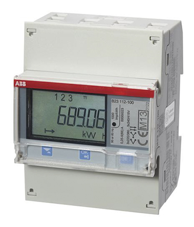 ABB 3 Phase LCD Energy MeterElectromechanical
