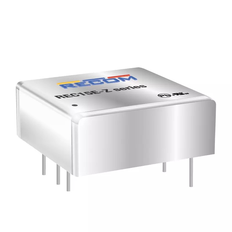 Recom REC15E-Z DC-DC Converter, 24V dc/ 625mA Output, 9 → 36 V dc Input, 15W, Through Hole, +75°C Max Temp -40°C