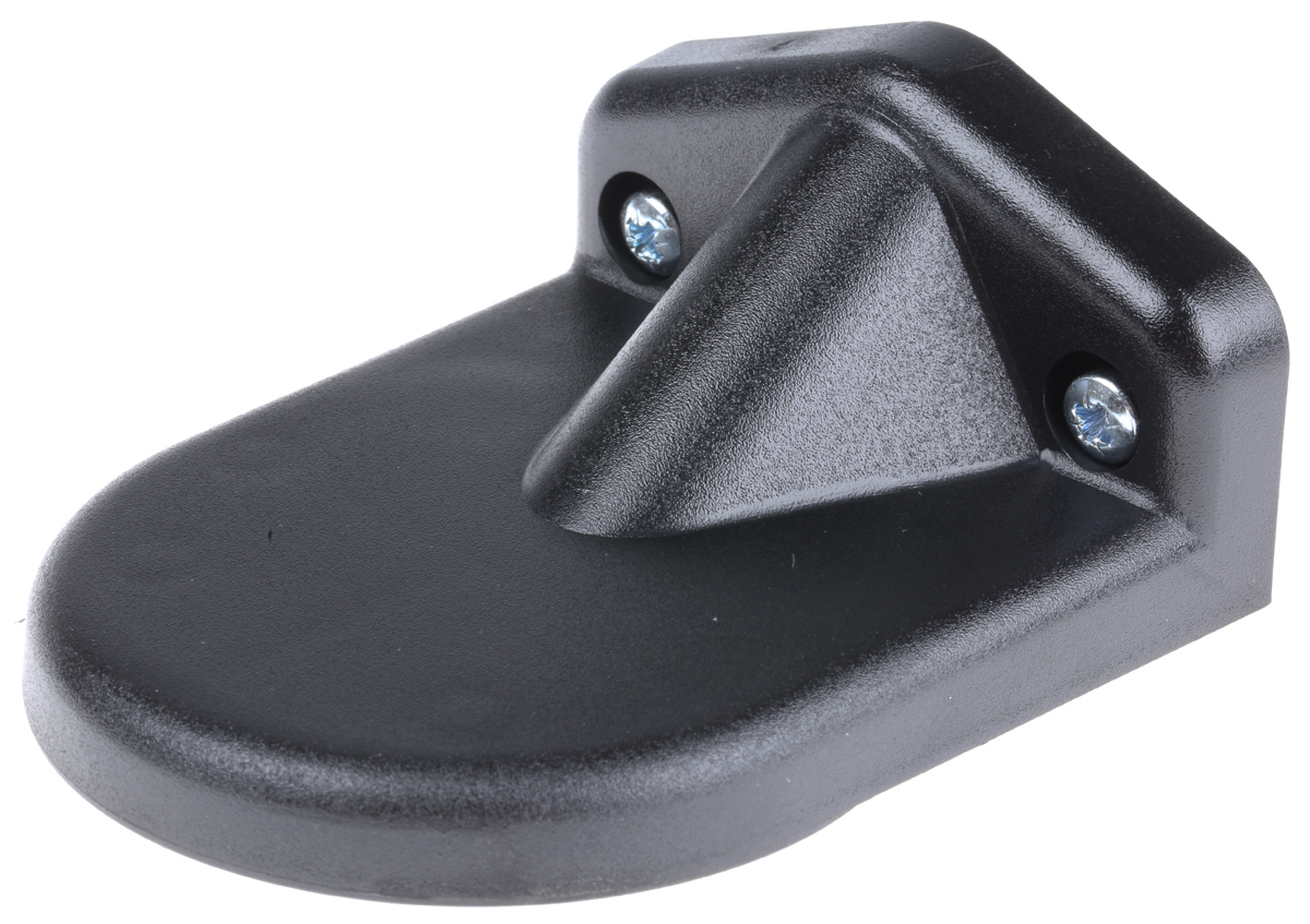 Werma Incandescent Black Wall Bracket for use with 829, 826, 885 Beacons, 827