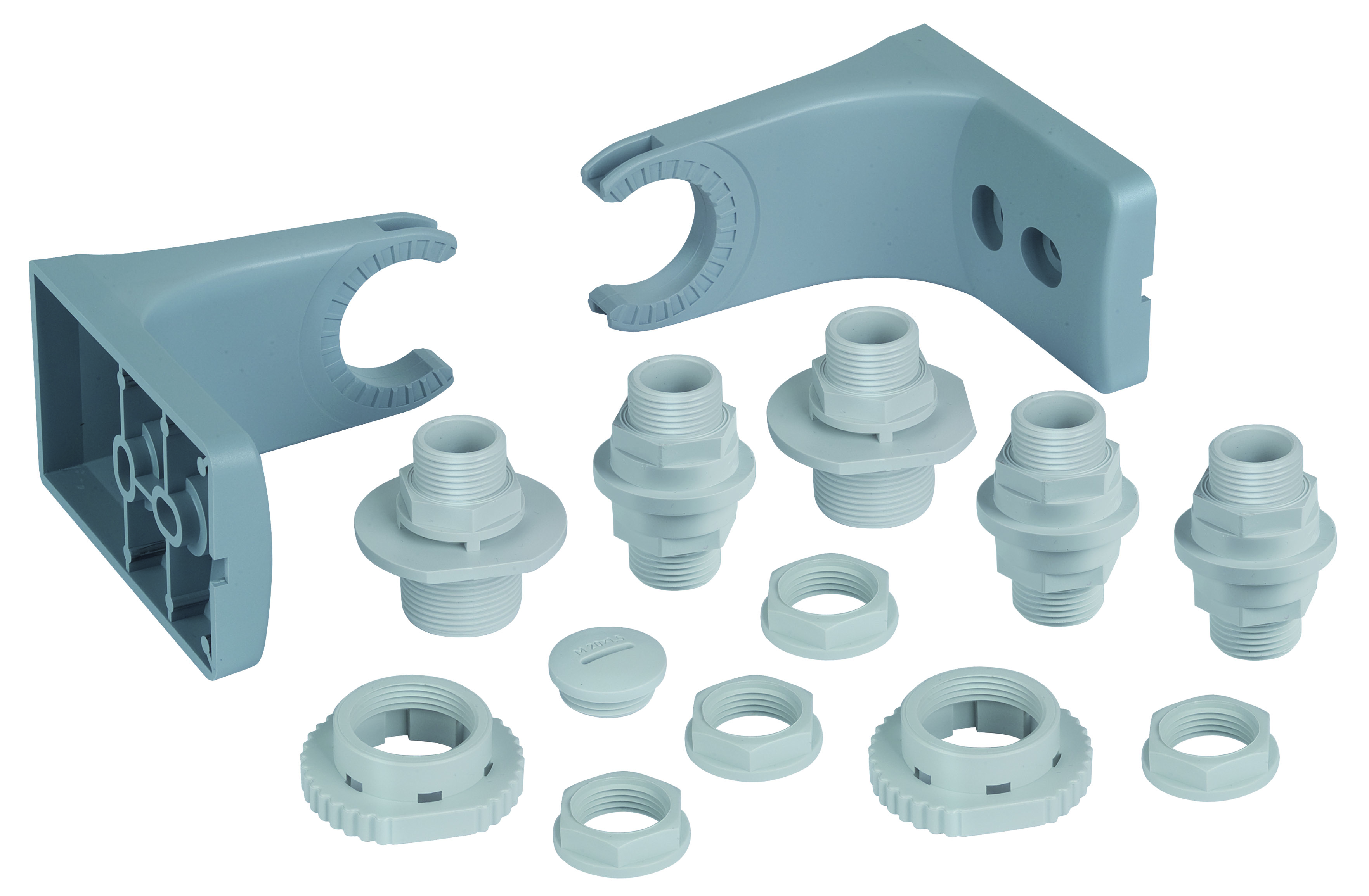 Werma Grey Fixing Kit for use with 890 Series