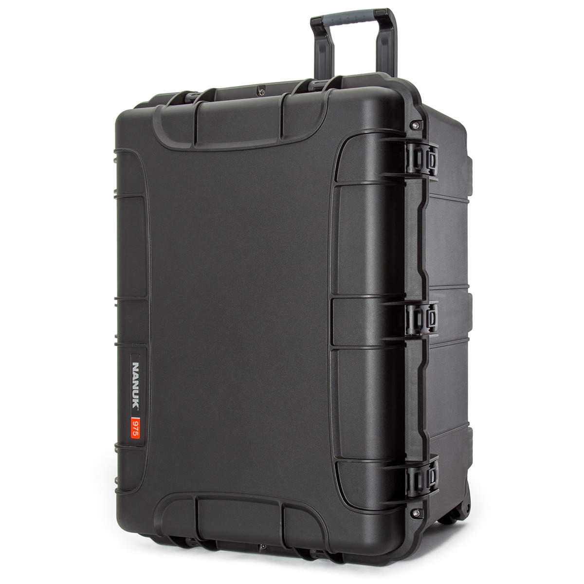 975s-000bk-0a0 Nanuk Nanuk 975 Plastic Waterproof Watertight Transit Case Wheeled, 617 mm 851 mm 500 mm