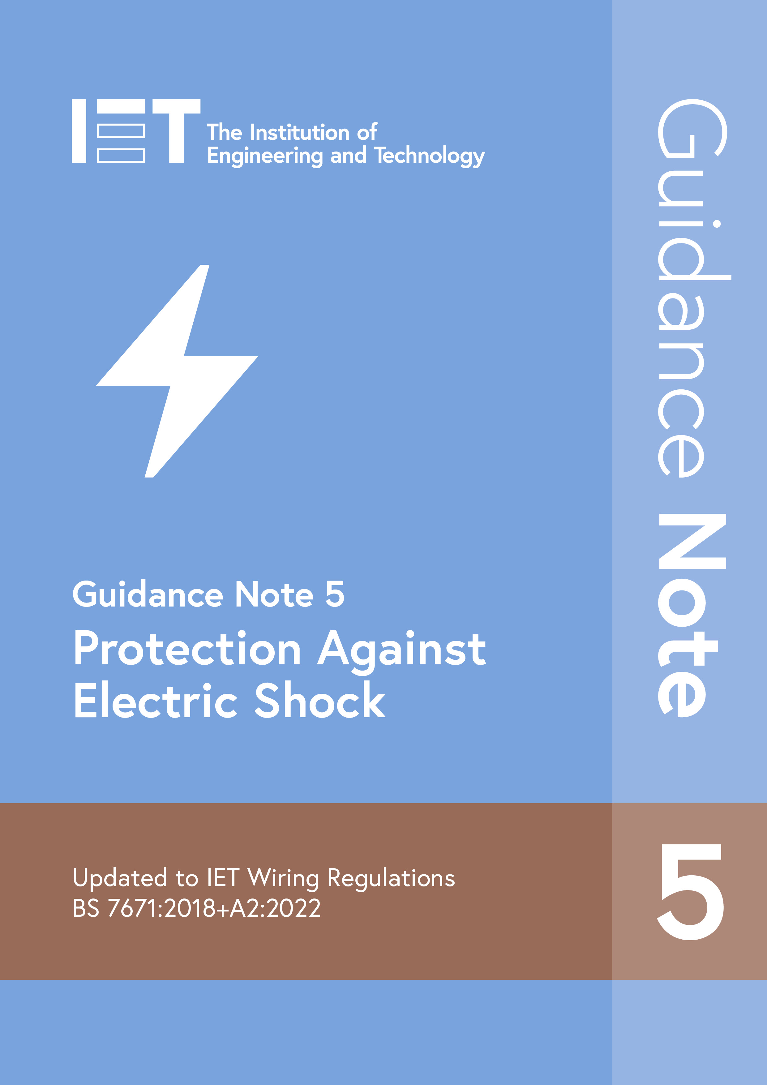 IET Guidance Note 5: Protection Against Electric Shock, 9th edition 168