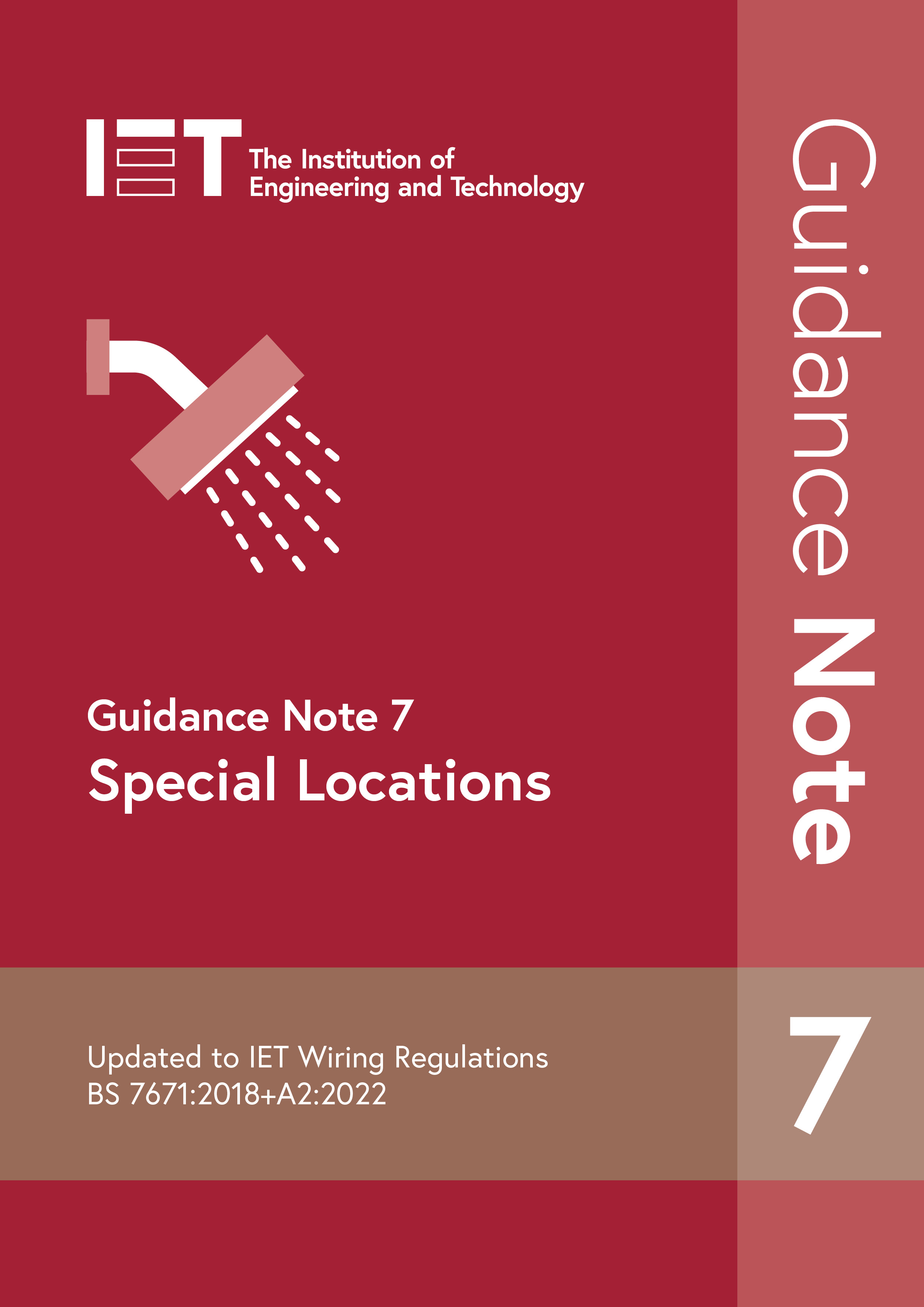 IET Guidance Note 7: Special Locations, 7th edition 2022