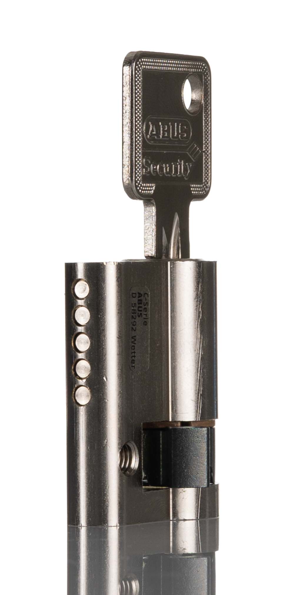 9785040 Rittal Silver Lock Insert, Mini Handle