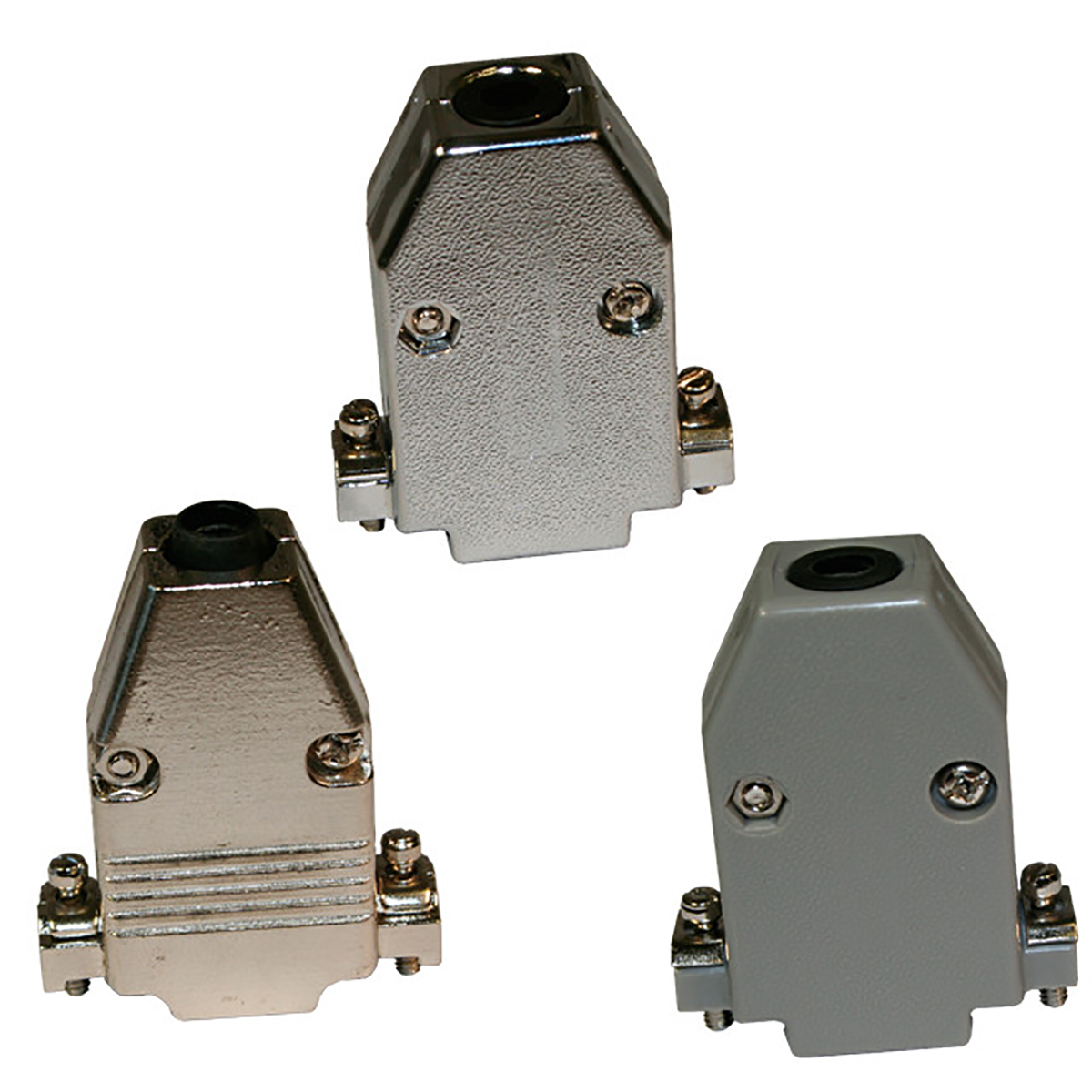 Norcomp 979 Series Zinc Straight D-Sub Backshell, 15 Way