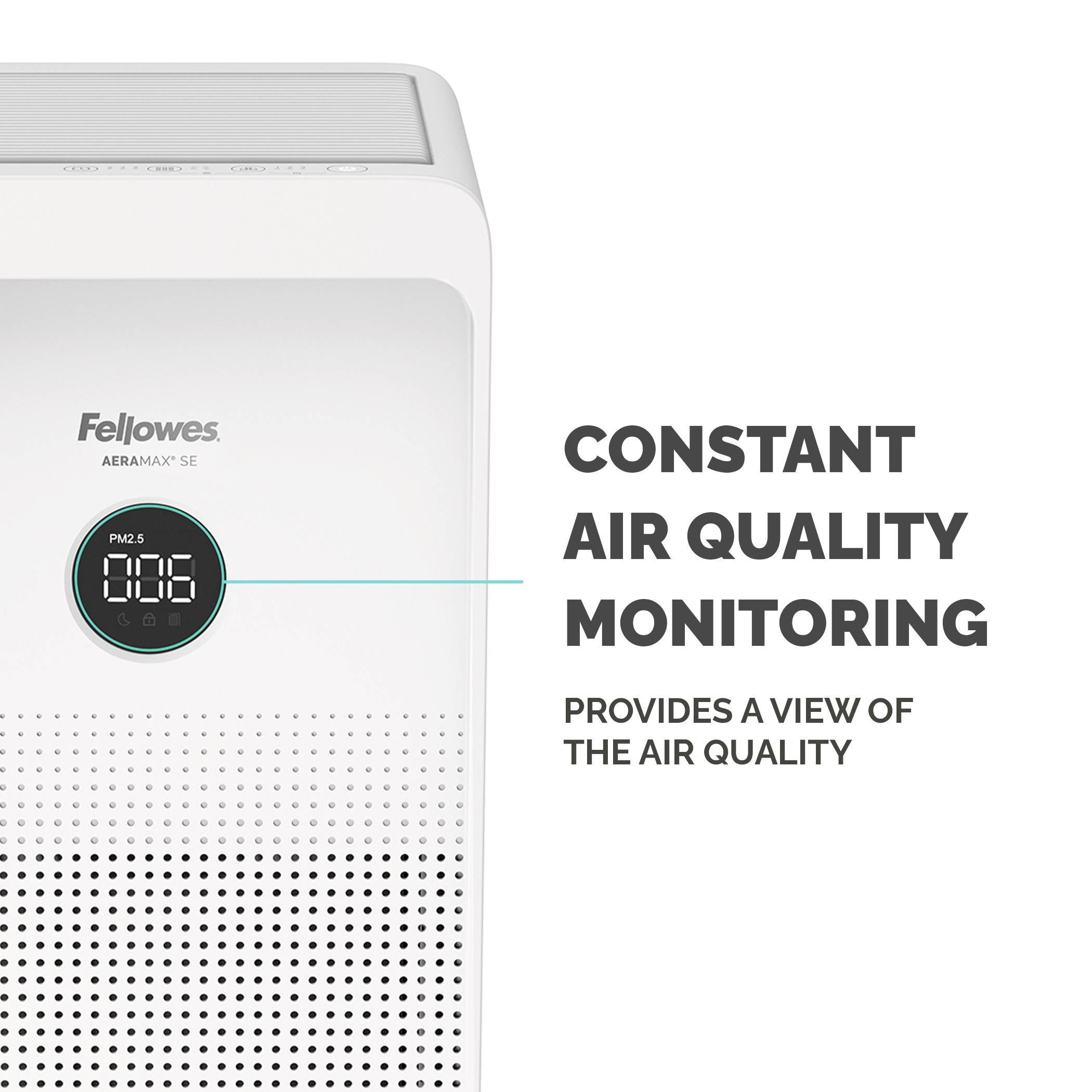 9799401 Fellowes HEPA Air Purifier, 80 m², 68.5 dB