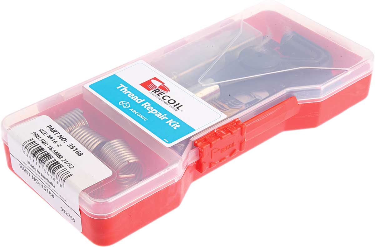 35168 Recoil 7 piece M16 x 2 Thread Repair Kit