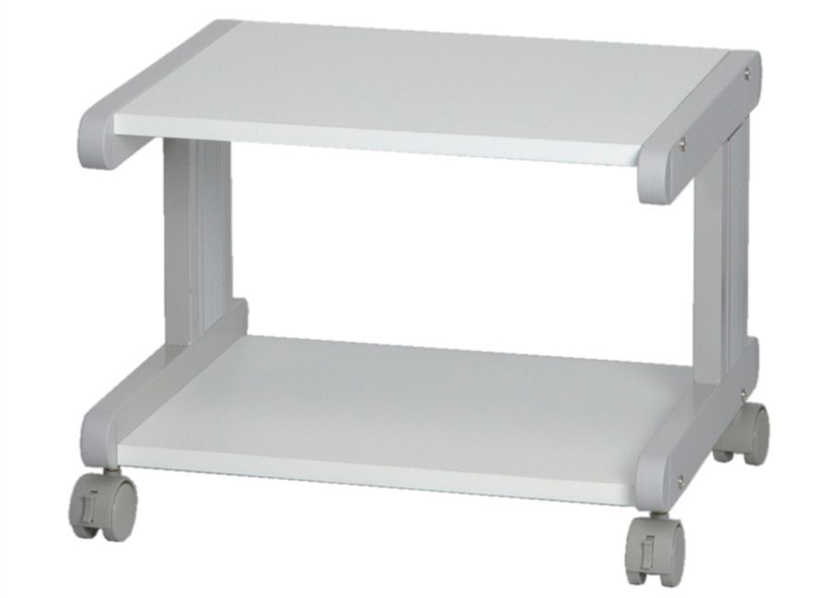 144-5957 RS PRO 2 Shelf Printer Stand, 30kg Max. Load