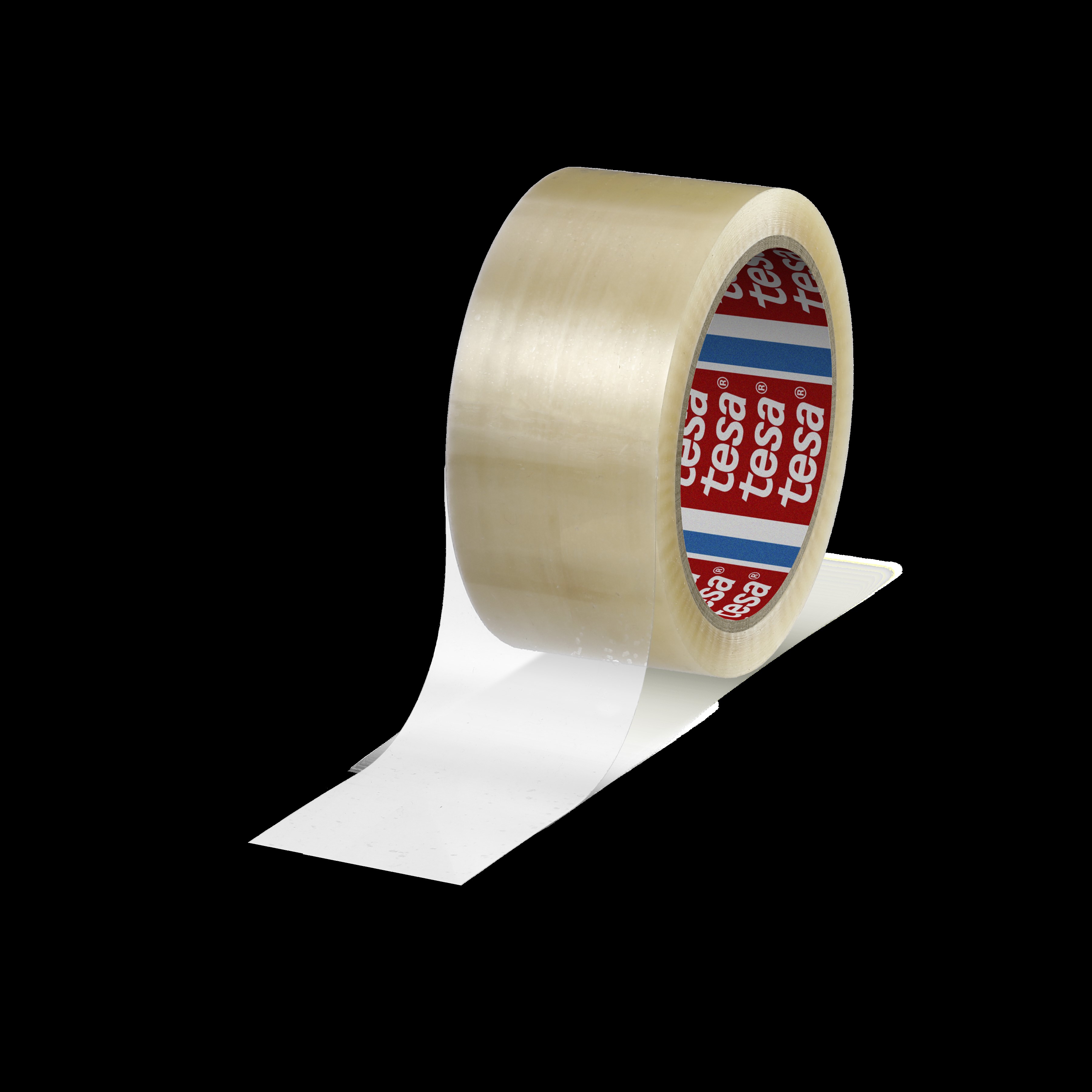 Tesa 4280 Transparent Packing Tape, 66m x 48mm