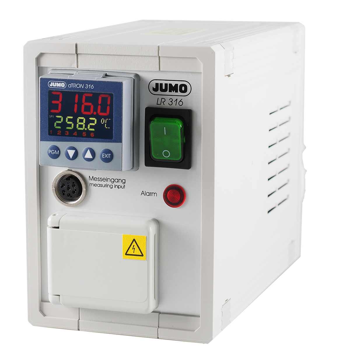 Jumo 70070310 Controller, 157.5 x 108.2mm 1 Input, 1 Output Relay Controller