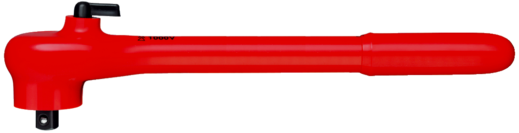 Knipex 1/2 in Ratchet with Reversible Ratchet Handle, 265mm Overall