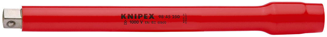 Knipex 1/2 in Square Extension Bar, 250 mm Overall