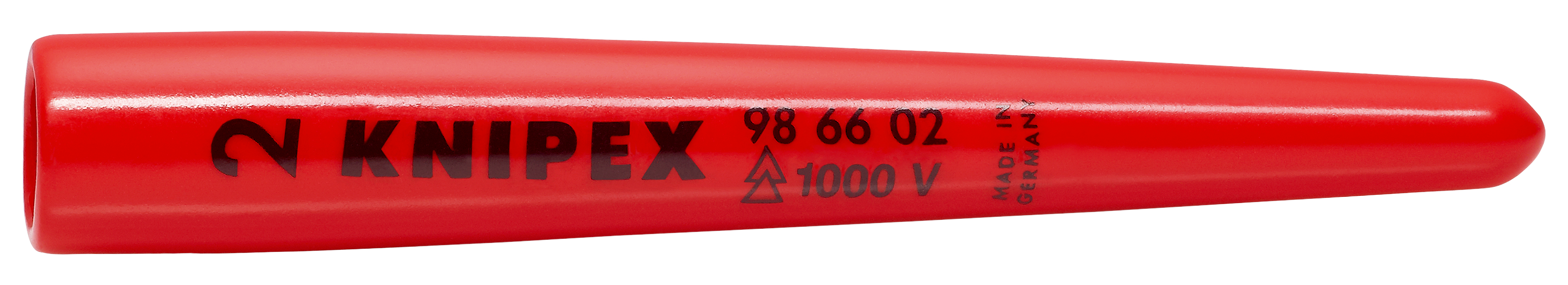Knipex 80 mm Red Cable Cover in Plastic, 10 mm ID
