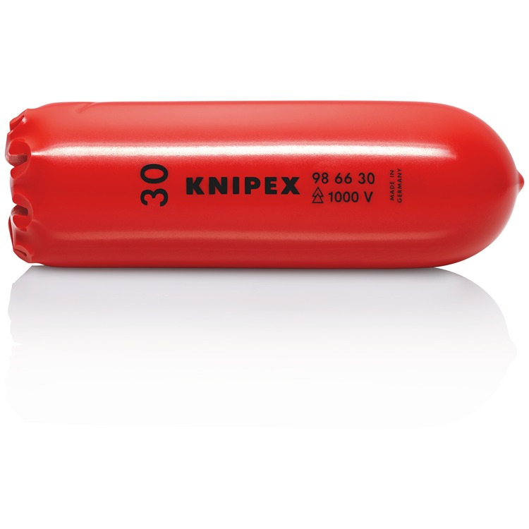 98-66-30 Knipex 100 mm Red Cable Cover in Plastic, 30 mm ID