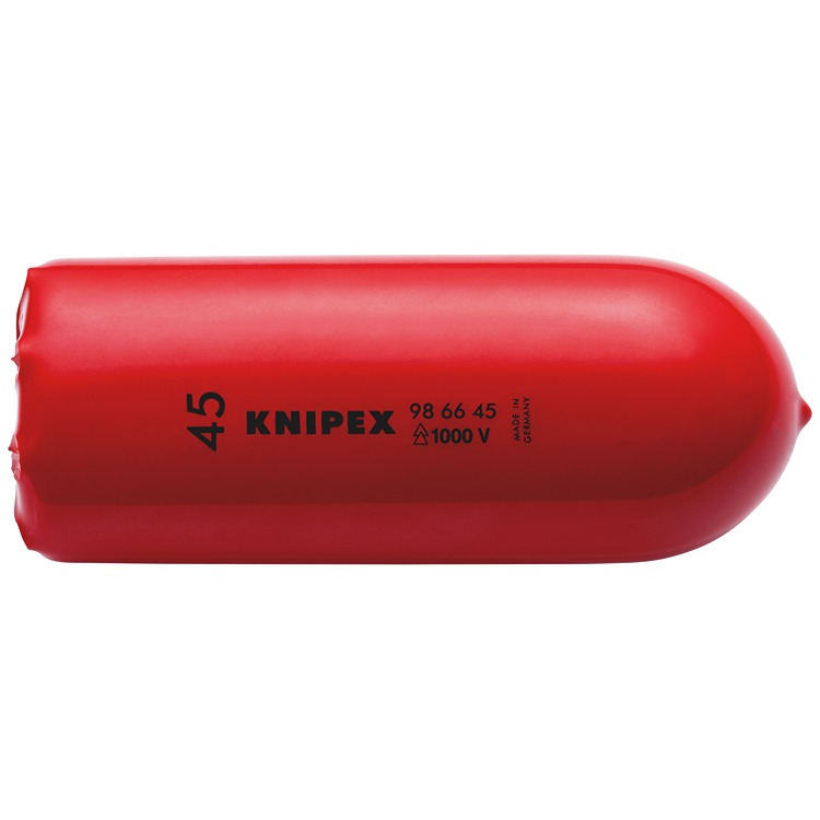 98-66-45 Knipex 130 mm Red, Black Cable Cover in Plastic, 45 mm ID