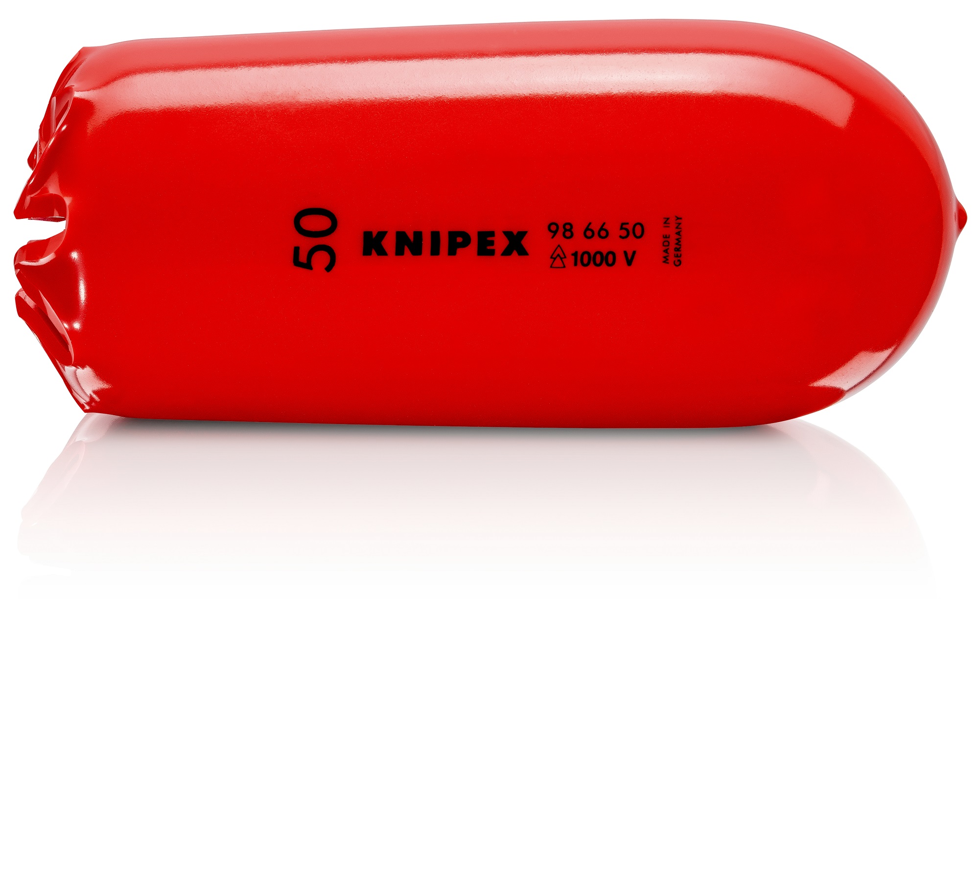 Knipex 135 mm Red, Black Cable Cover in Plastic, 50 mm ID