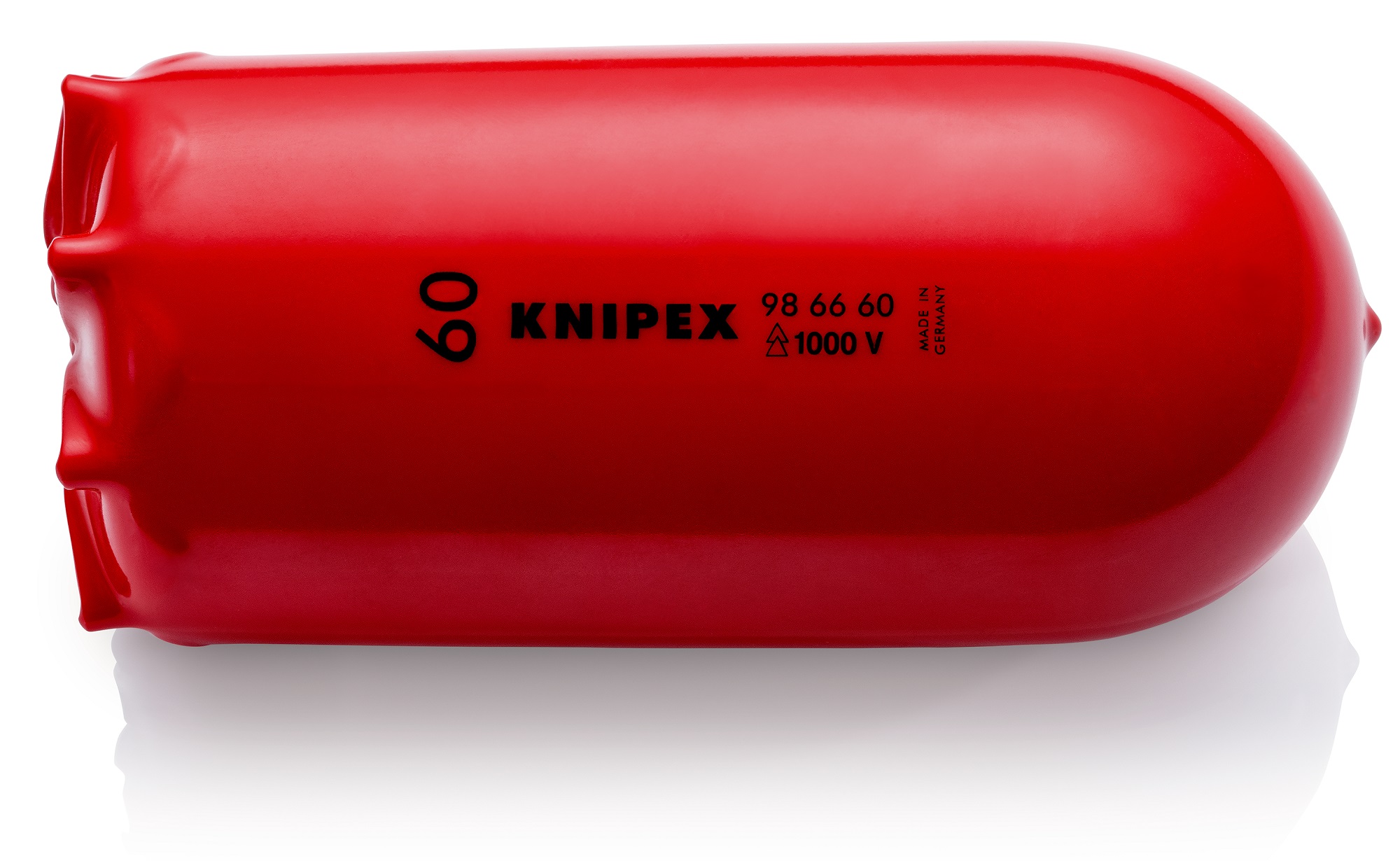 Knipex 140 mm Red, Black Cable Cover in Plastic, 60 mm ID