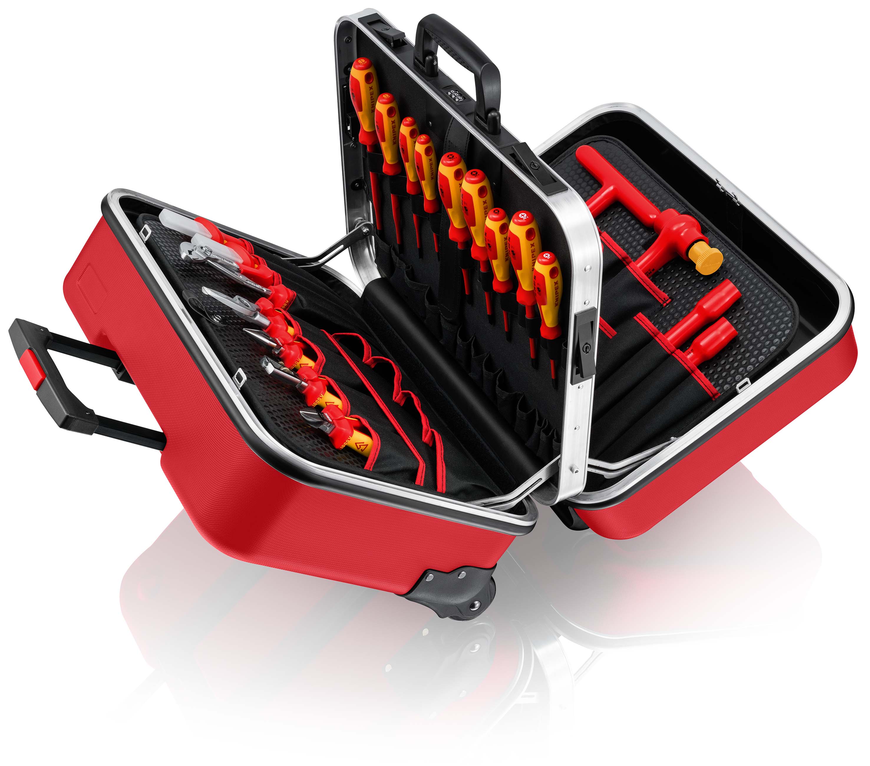 Knipex ABS, Aluminium Tool Case Wheeled 290 mm 520 mm 520mm