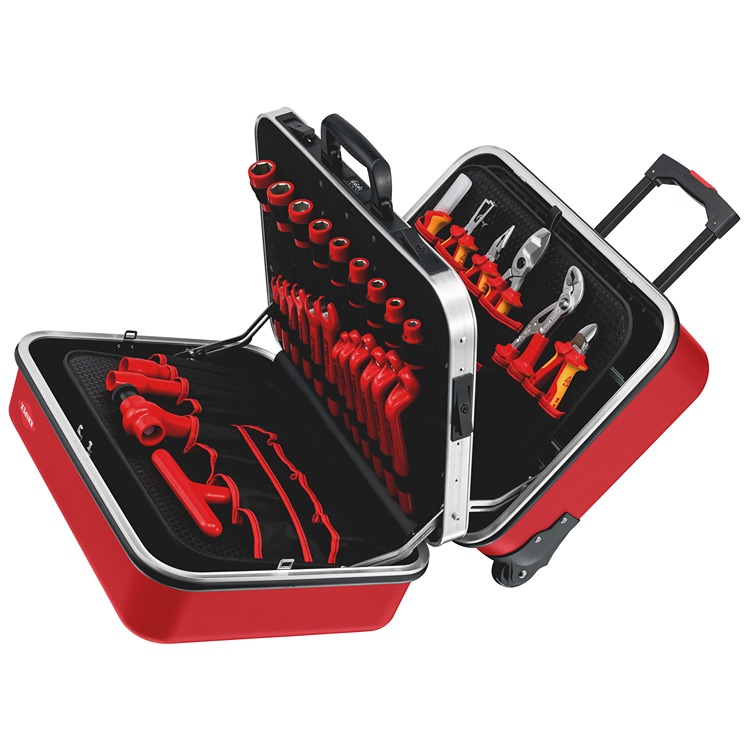 98-99-15 Knipex ABS, Aluminium Tool Case Wheeled 290 mm 520 mm 520mm