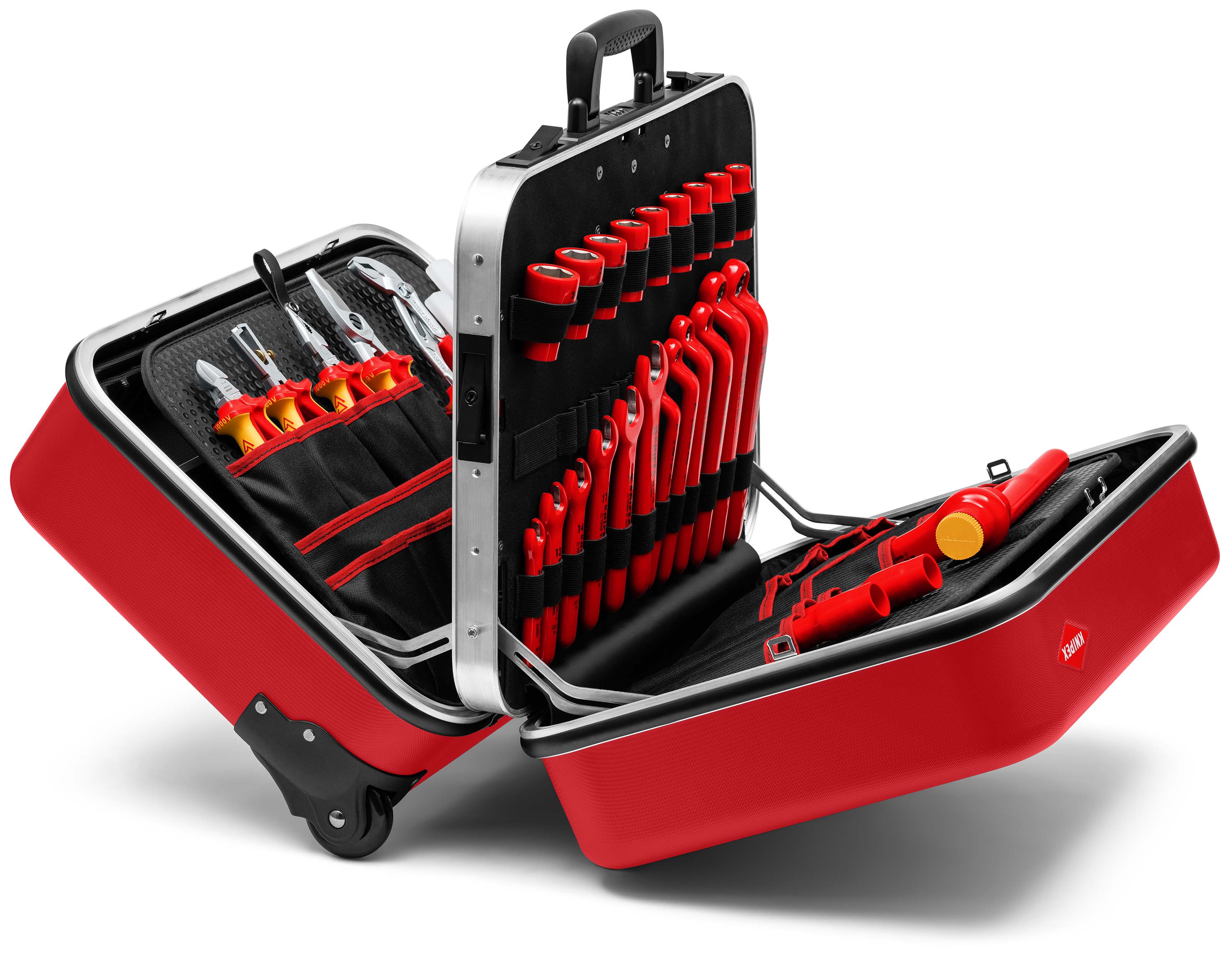 98-99-15 Knipex ABS, Aluminium Tool Case Wheeled 290 mm 520 mm 520mm