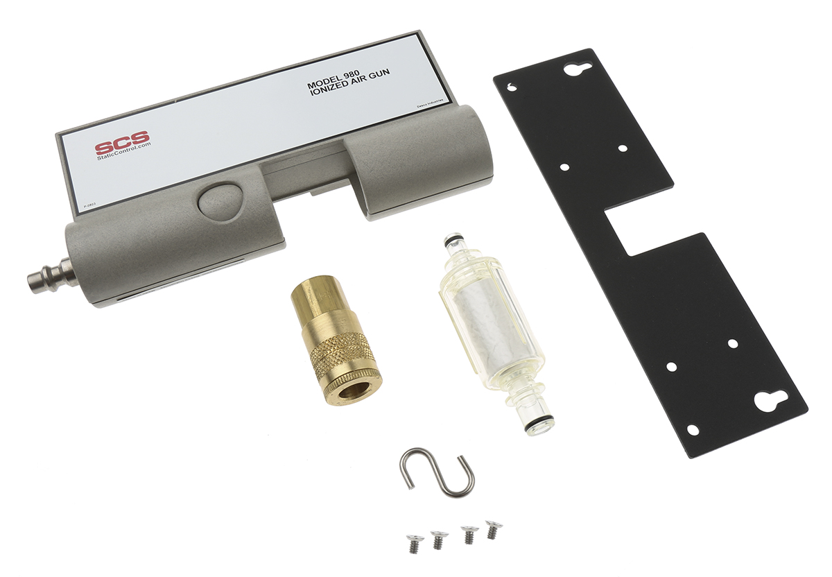 980e SCS ±30 V Type G, EU, US Ionized Air Gun, Ioniser