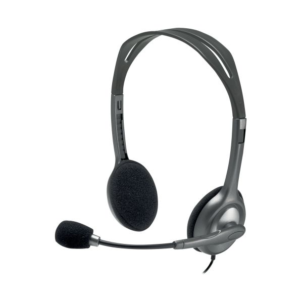 Logitech Grey On Ear 3.5 mm Jack