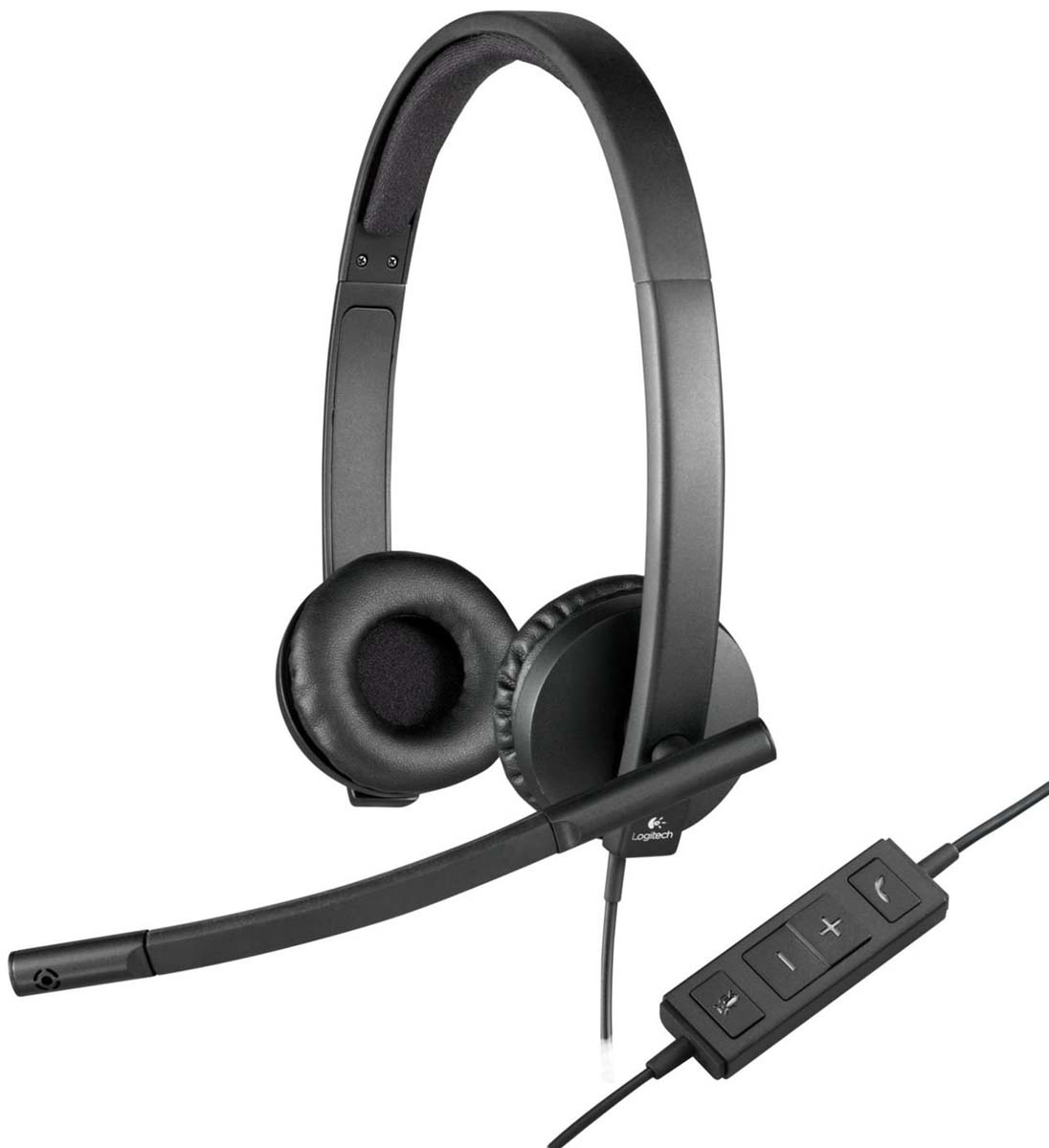 Logitech H570e Black Corded Mono and Stereo