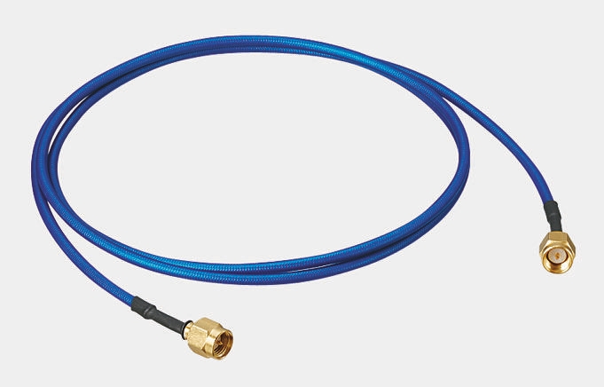 Yuetsu SMA Series, 1.5 m, RF Coaxial Coaxial Cable 50 Ω, Black, Terminated