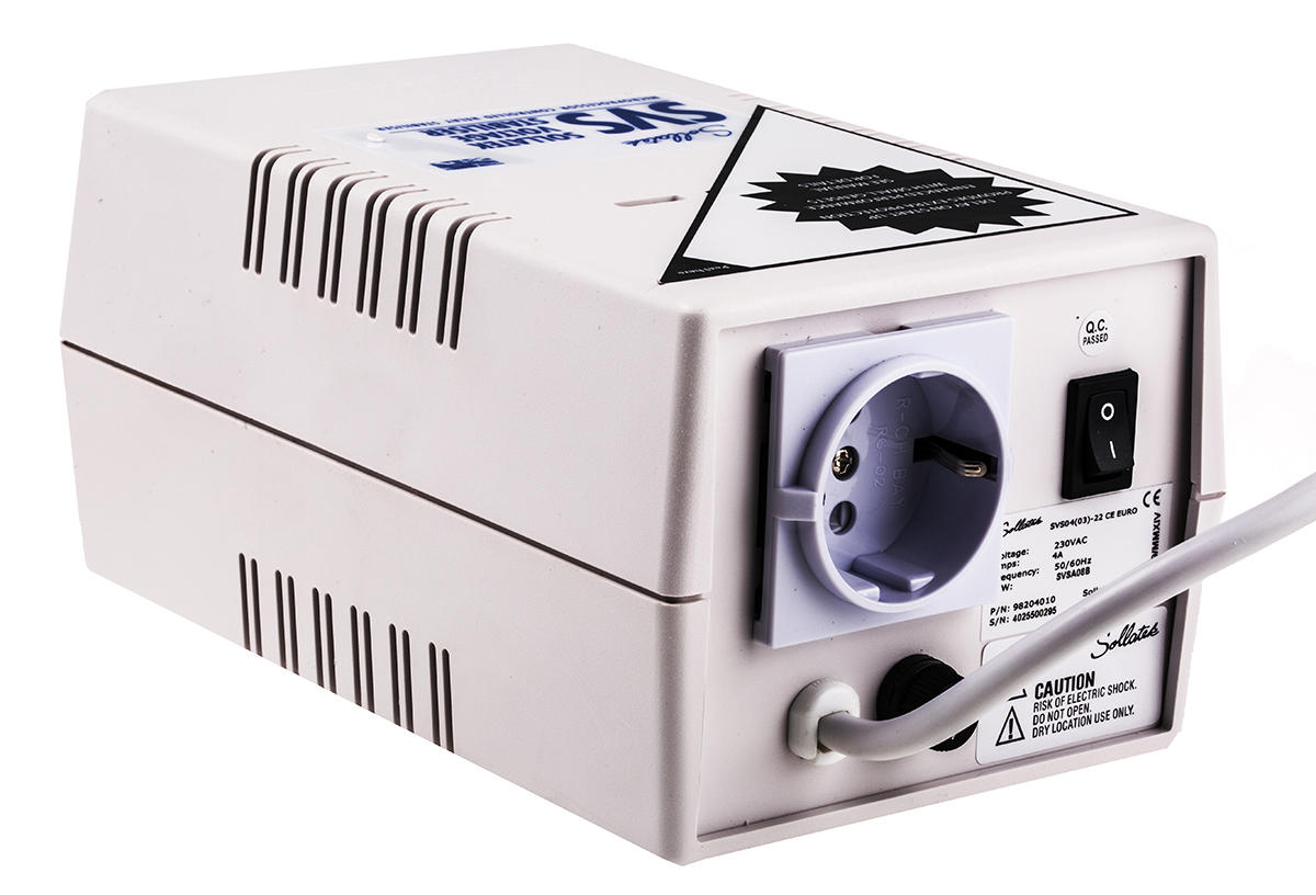 98204010 Sollatek Voltage Stabiliser 230V 4 A, 920VA, Desktop