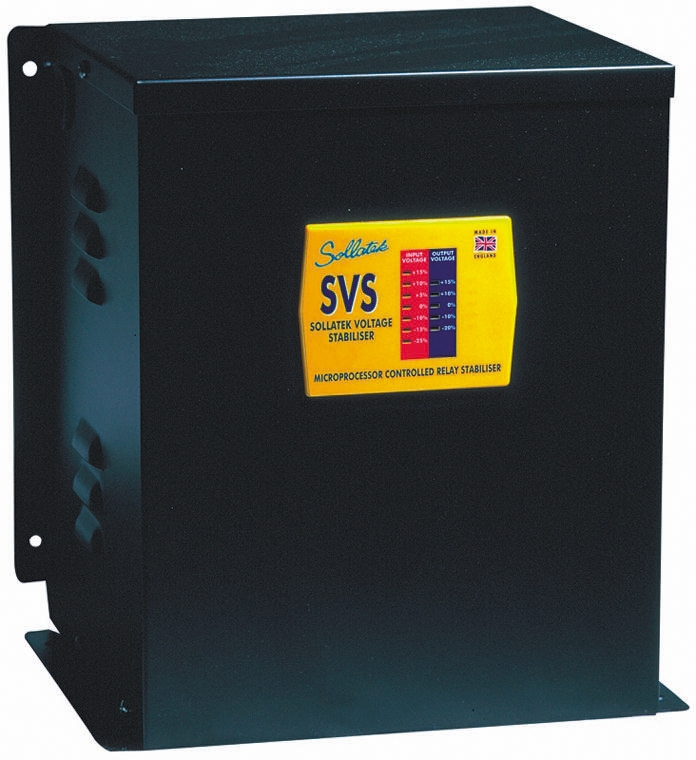 Sollatek Voltage Stabiliser 230V ac 35 A, 8050VA, Wall